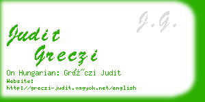 judit greczi business card
